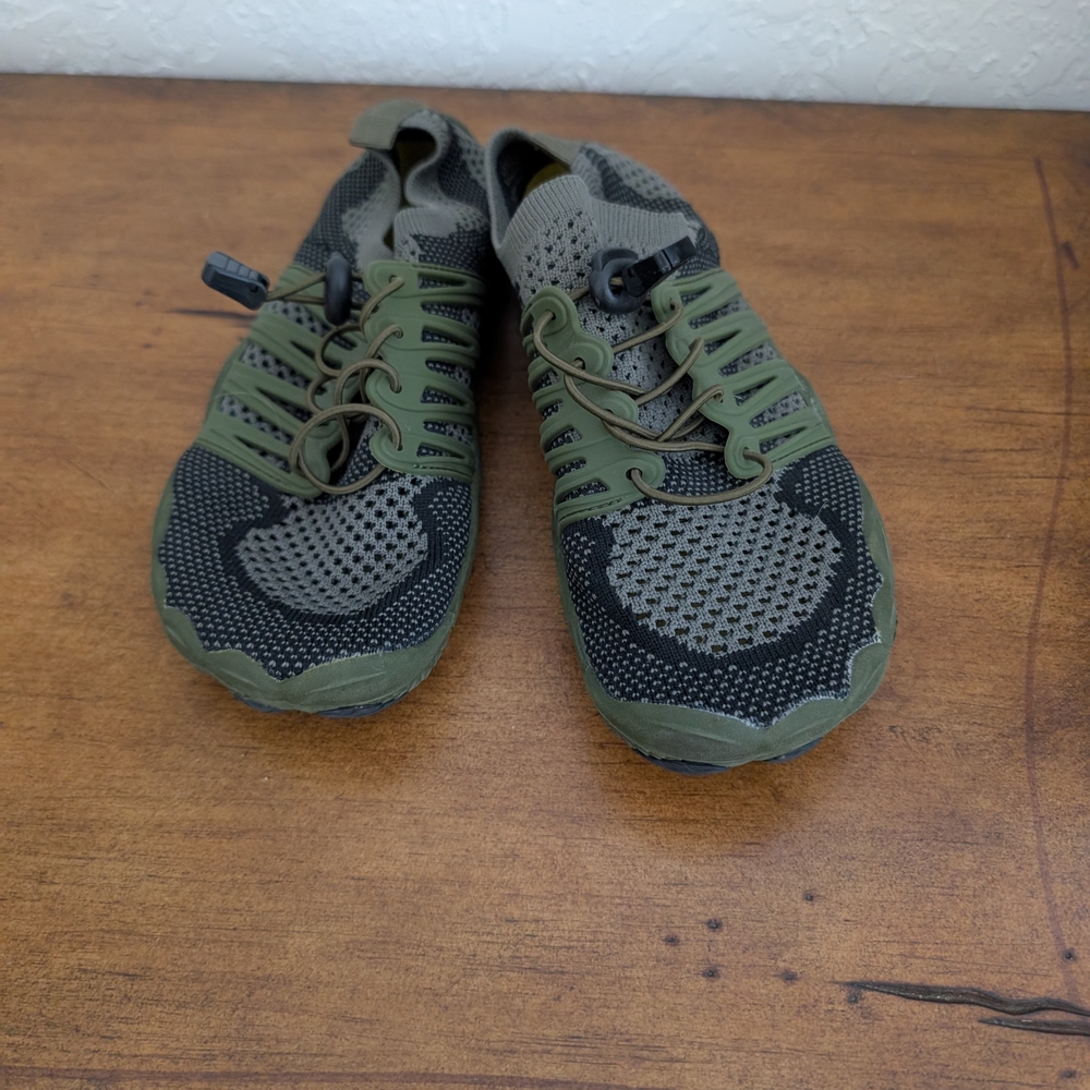 Women's Green and Black Outdoor Shoes NEW